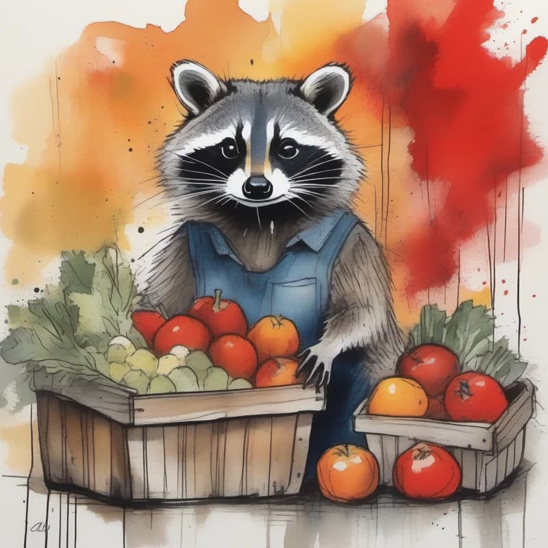 Bandit at the market